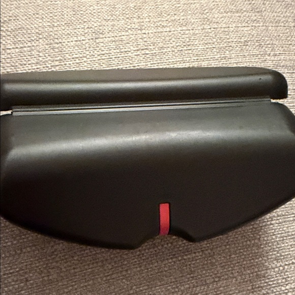 Prada Black Sunglasses Hard Case Holder with Red Accent - Picture 5 of 5